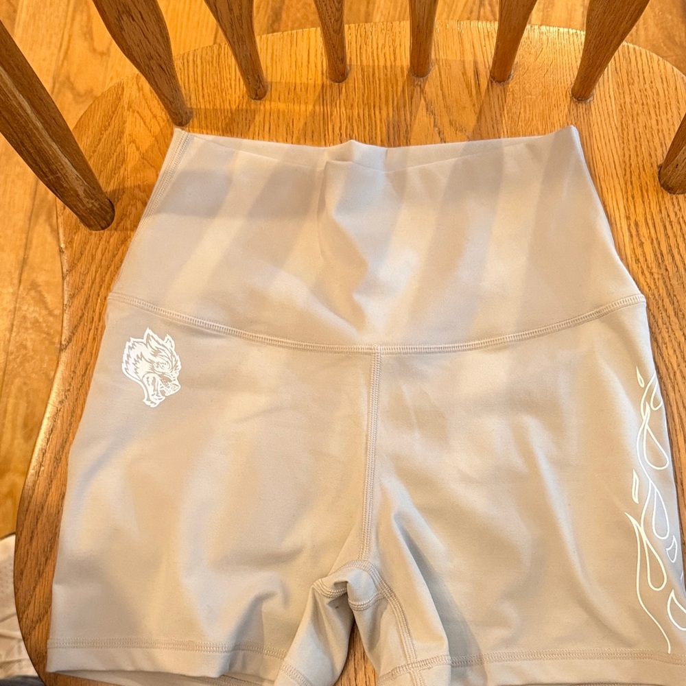 Darc Sport Light Gray Women's Athletic Shorts